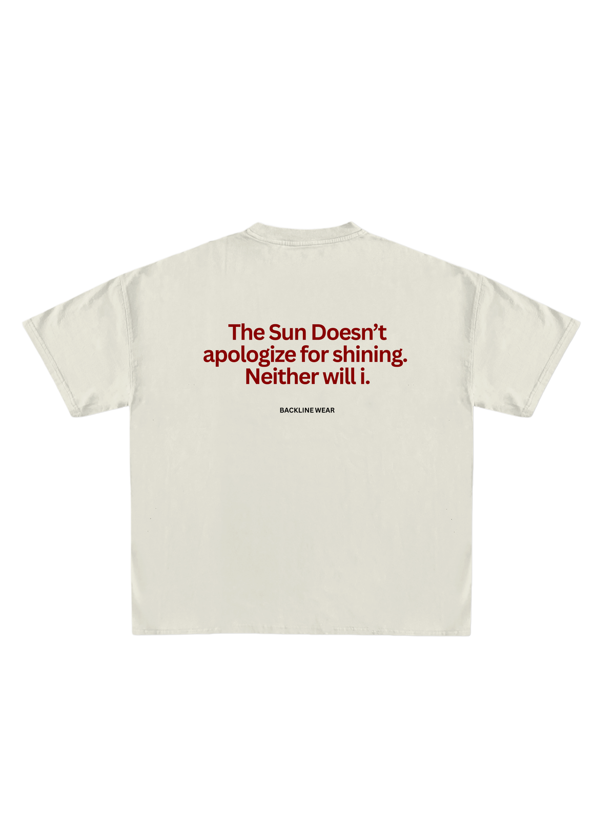 "Sun Doesn't Apologize" Graphic T-Shirt