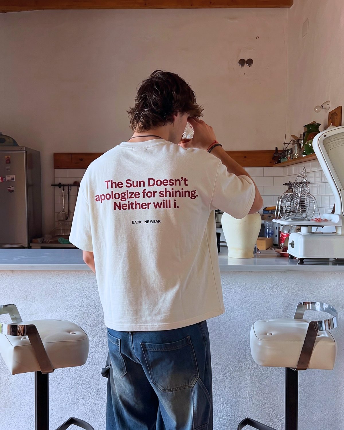 "Sun Doesn't Apologize" Graphic T-Shirt