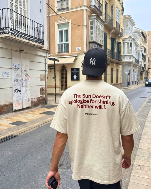 "Sun Doesn't Apologize" Graphic T-Shirt